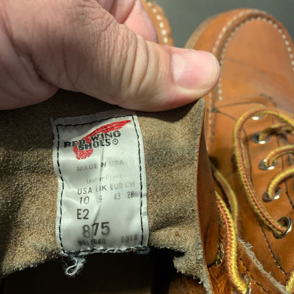 Redwing 875s
